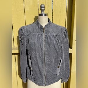 “Juicy” corduroy jacket gray.